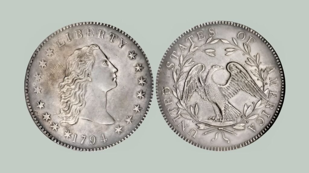 1794 Flowing-hair dollar