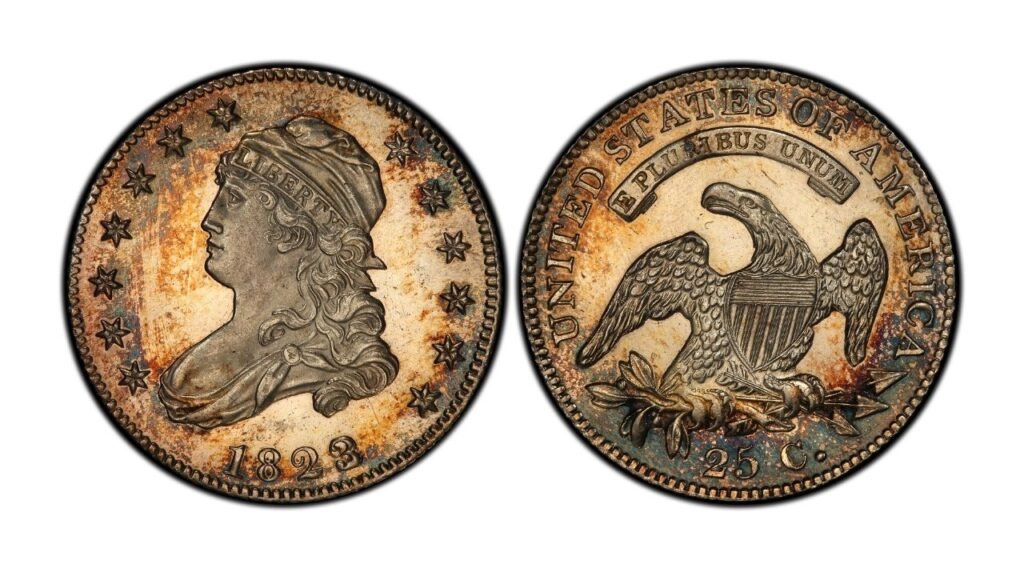 1823/2 Capped Bust Quarter