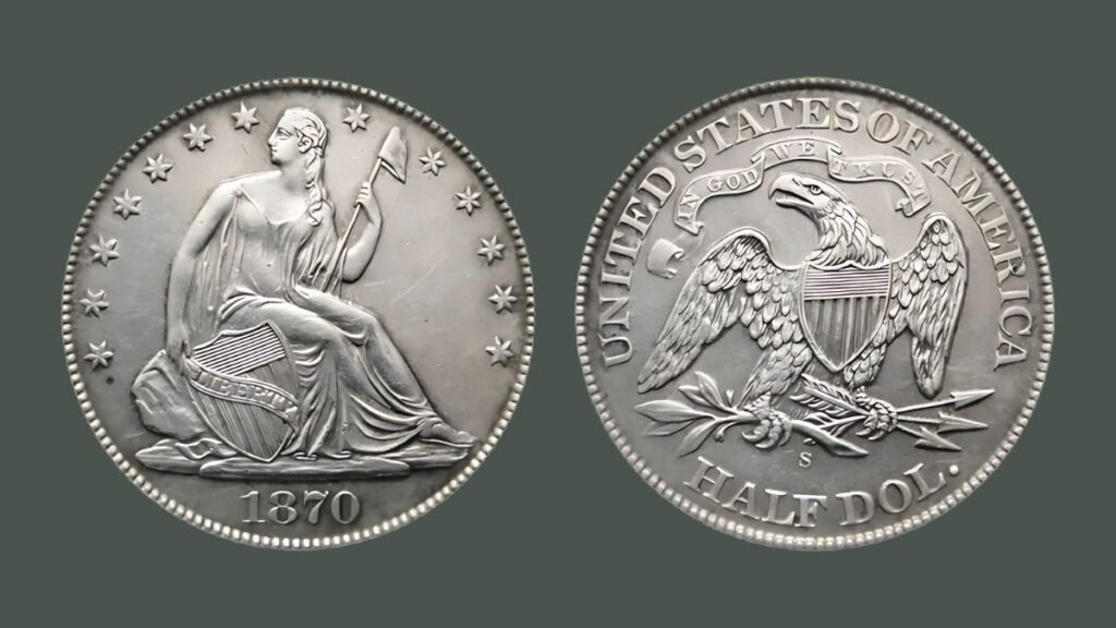 1870-S Seated Liberty Dollar