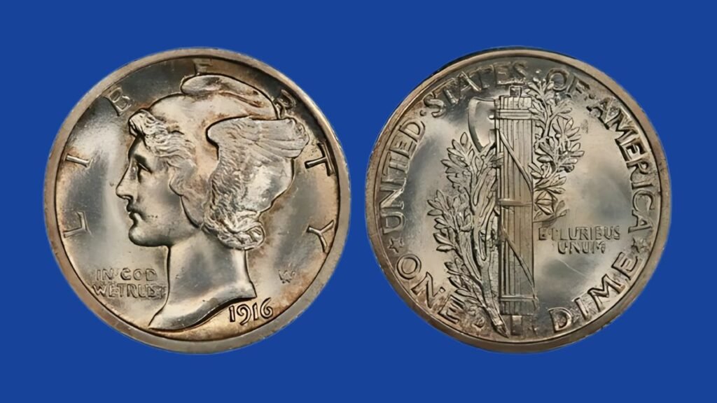 1916-D Mercury Dime