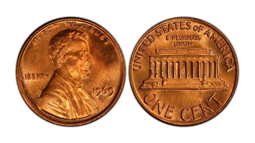 1969-S Lincoln Cent with Doubled Die Obverse