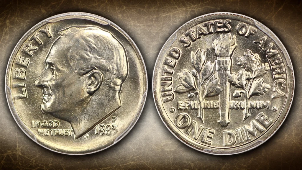 4. 1983 Roosevelt Dime