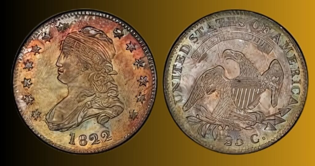 Capped Bust Quarter (1822_3)_ A Wonder Overdate Error