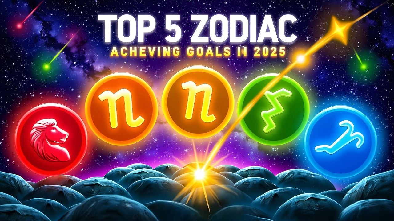 Top 5 Zodiac Signs Who Will Achieve There Goals In 2025 LMPT