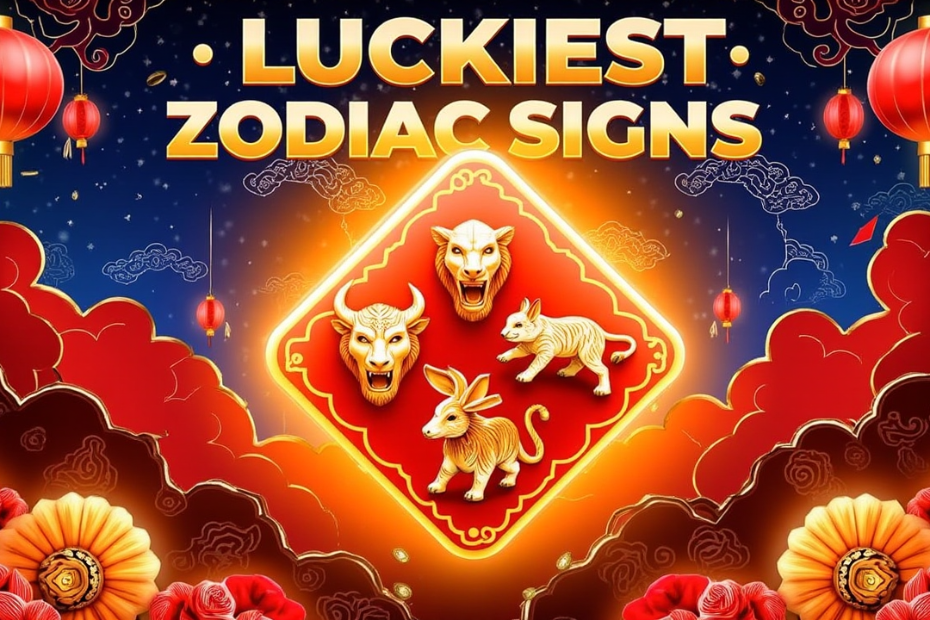 Top Luckiest Zodiac Signs for Chinese New Year 2025 LMPT