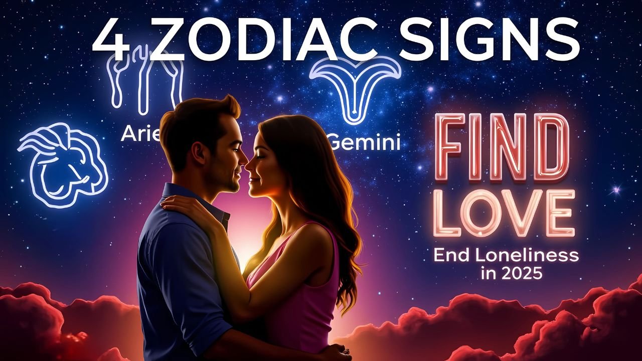 4 Zodiac Signs That Will Find Love and End Loneliness in 2025 LMPT