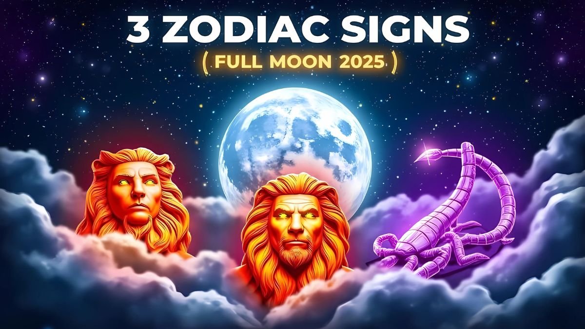 The 3 zodiac signs most affected by the first full moon of 2025 LMPT