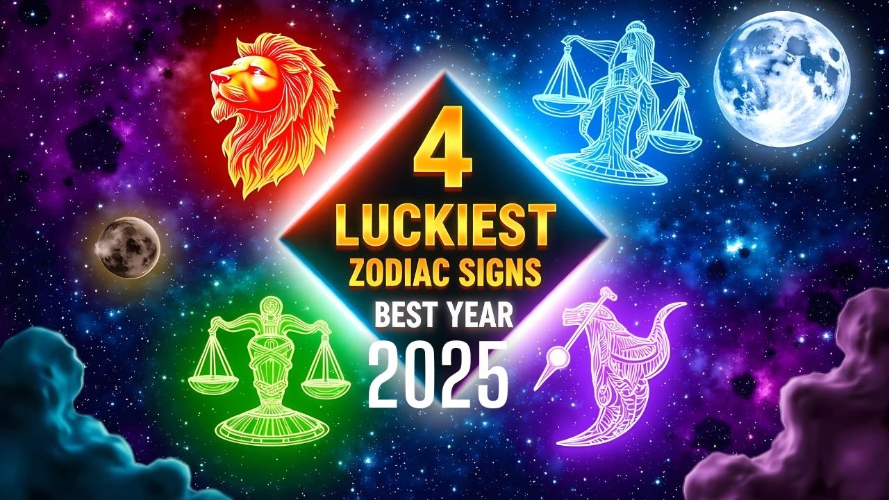 These 4 Lucky Zodiac Signs Will Have the Best Year 2025 LMPT