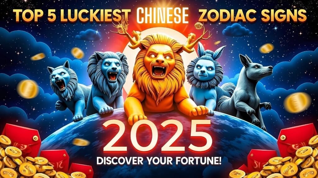 Top 5 Luckiest Chinese Zodiac Signs in 2025 LMPT