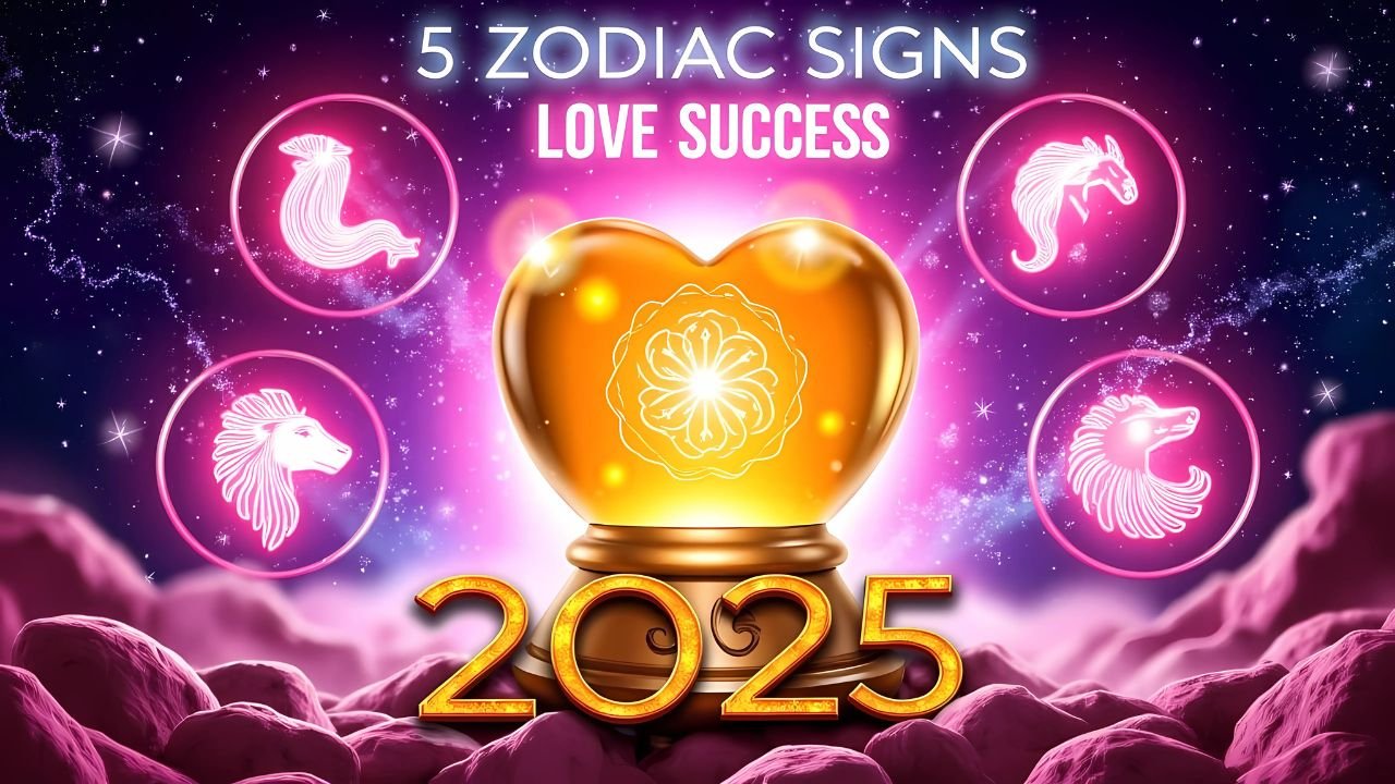 Top 5 Zodiac Signs Destined for Love Success in 2025 LMPT